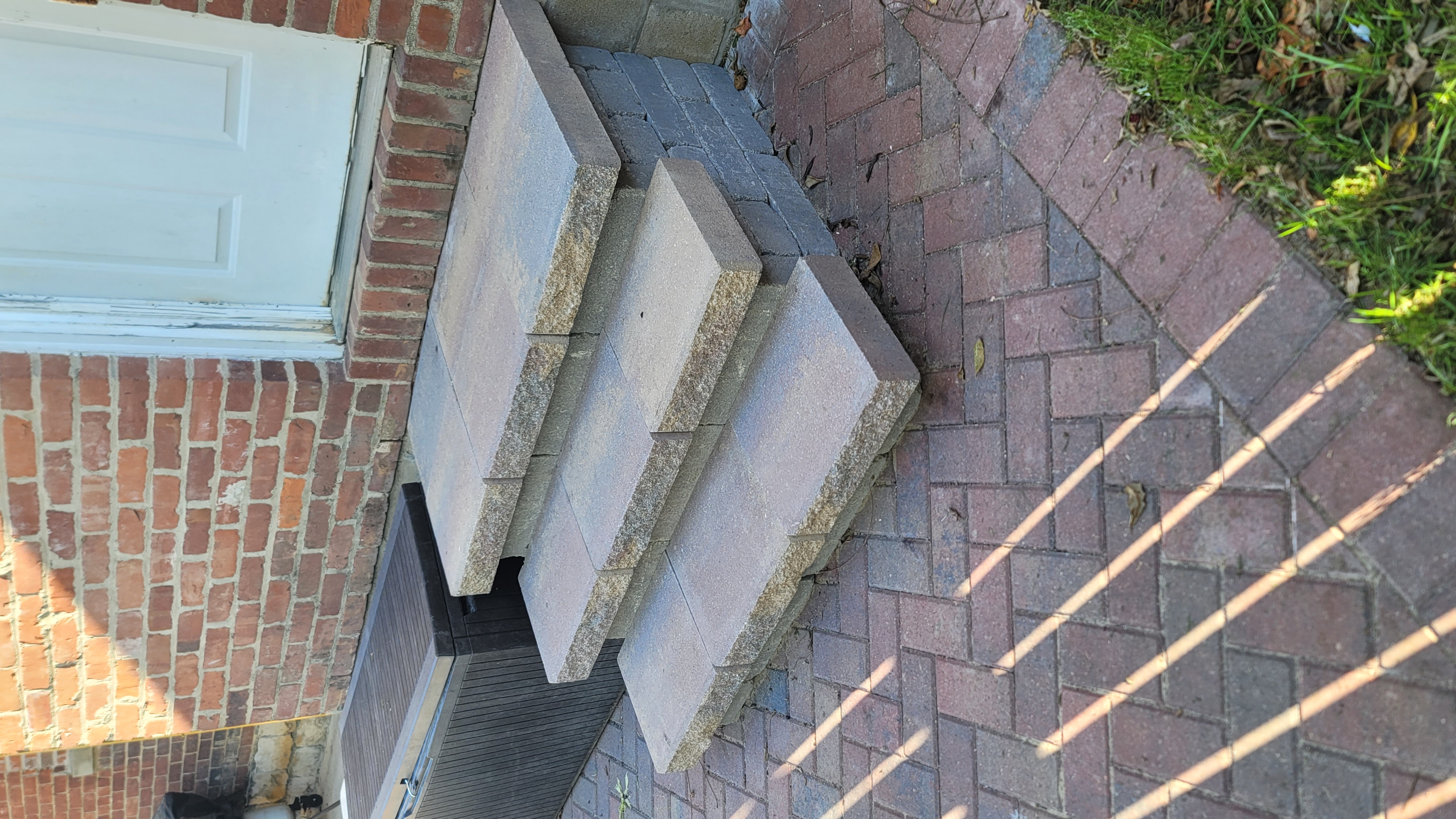 Completed Outdoor Steps